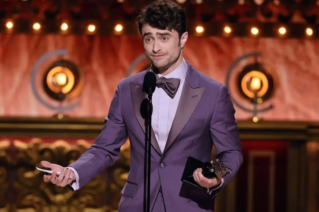 Daniel Radcliff wins his first Tony Award in the 2024 Tony Awards