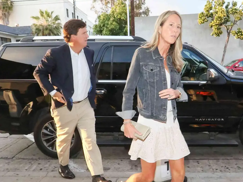 Tucker Carlson Wife Heiress net worth